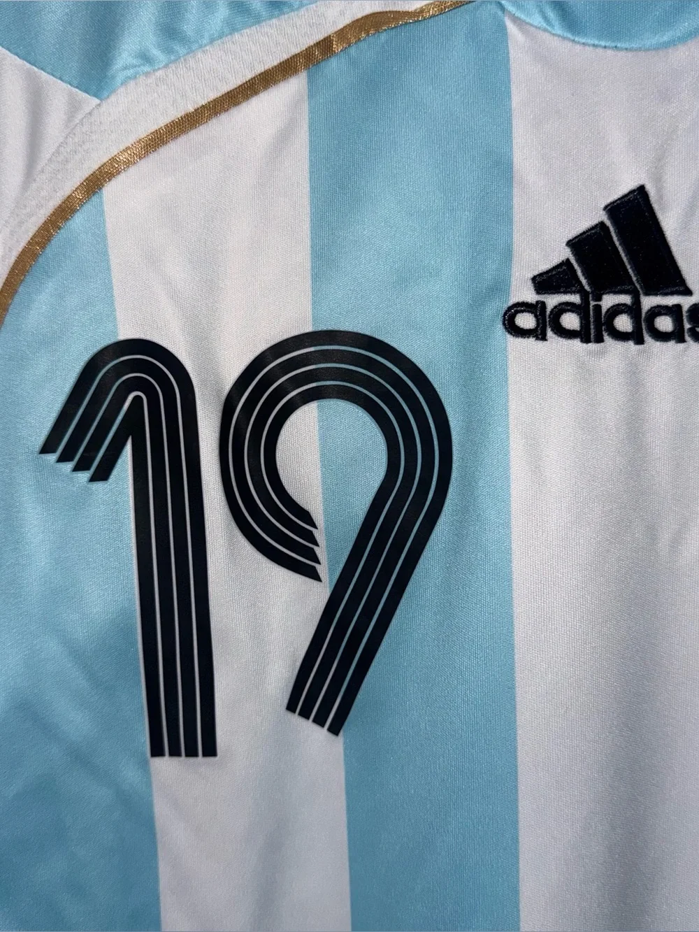 Adidas Argentina Retro 2006 Messi Jersey Size L
